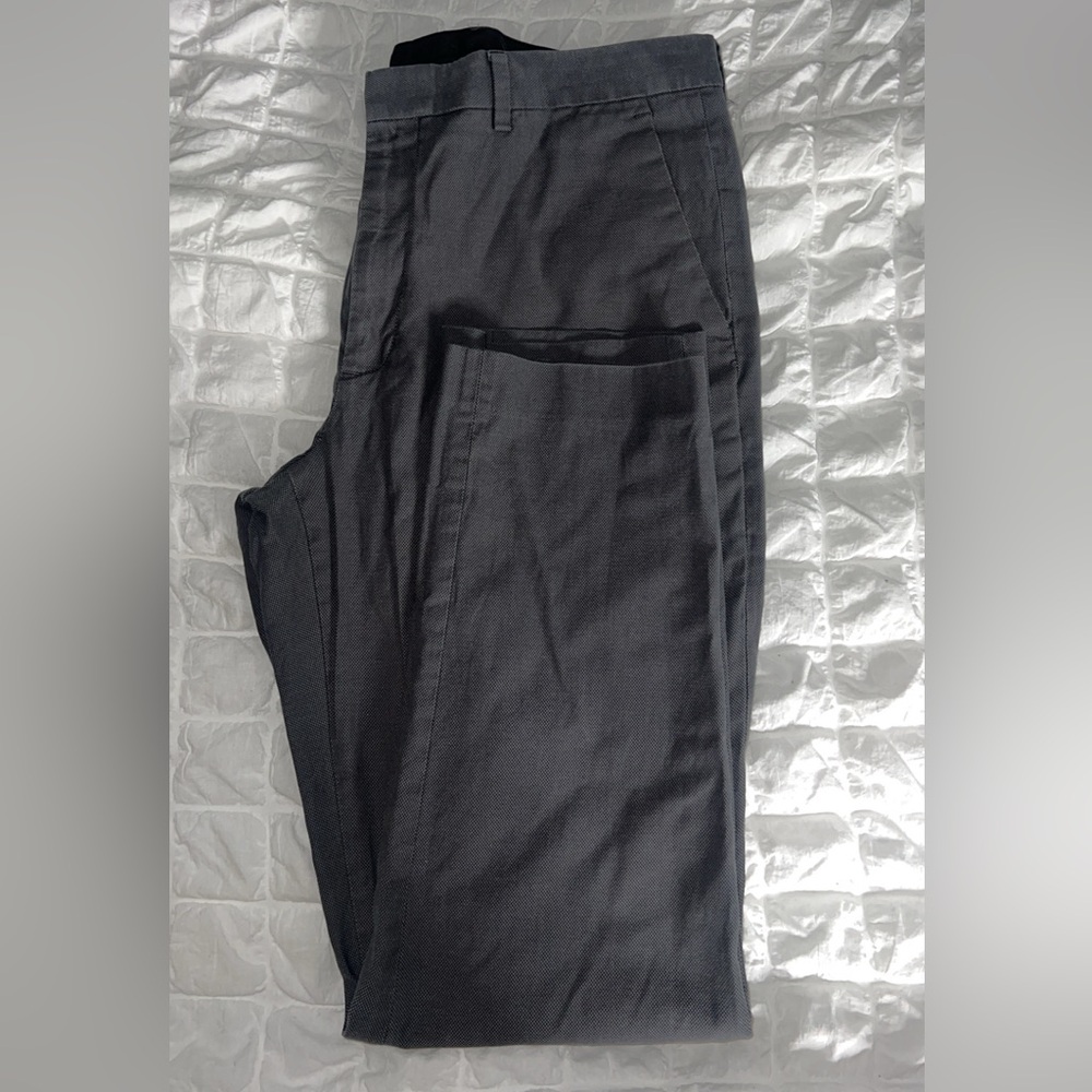 Men gray dress pants